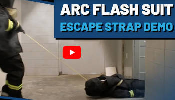 Arc Flash Suit Escape Strap Action Video