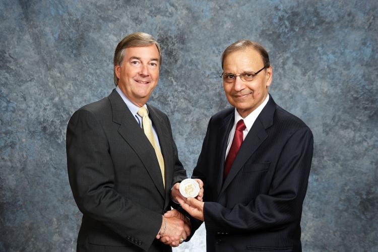 S Jamil and Bruce Macklin EM Chemical Sr VP and Global Manufacturing Director